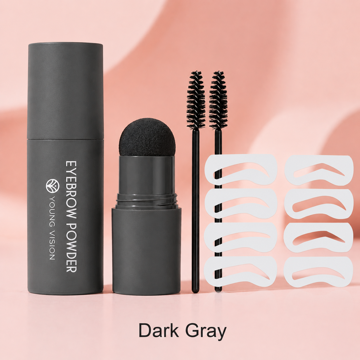 Eyebrow Stamp Stencil Kit - Quick & Effortless Beauty