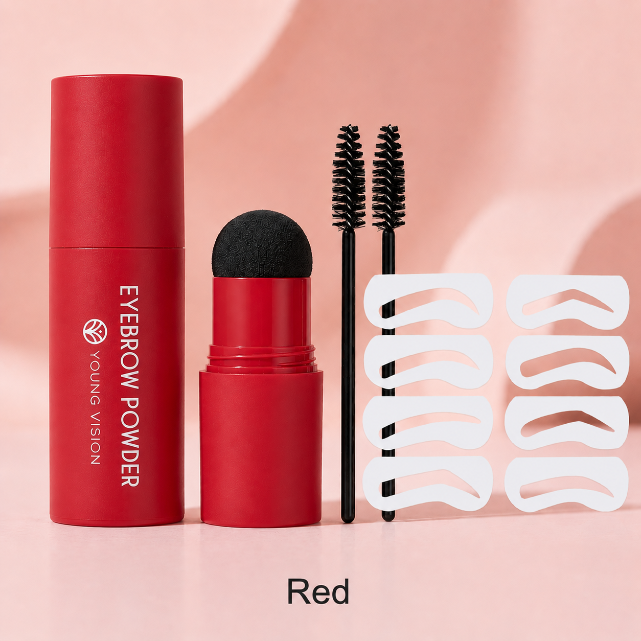 Eyebrow Stamp Stencil Kit - Quick & Effortless Beauty